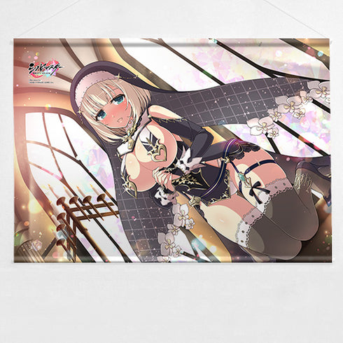 『シノビマスター 閃乱カグラ NEW LINK』B2タペストリー (詠/盛・伝説爆乳祭)